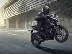 Pulsar N160 wheelie