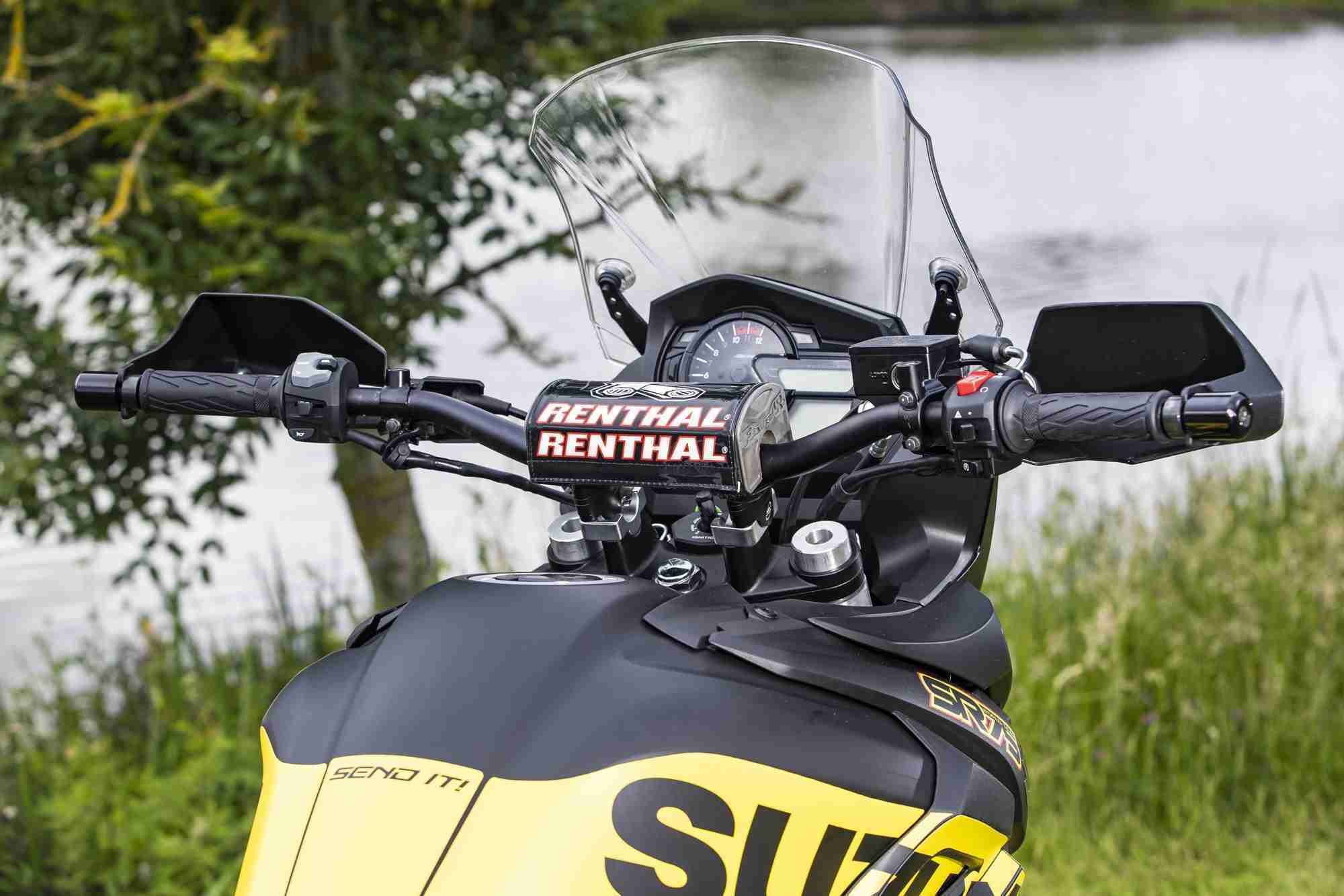Suzuki V-Strom 650XT custom modified supercross style