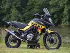Suzuki V-Strom 650XT custom modified supercross style