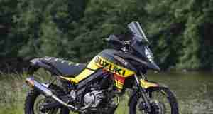 Suzuki V-Strom 650XT custom modified supercross style