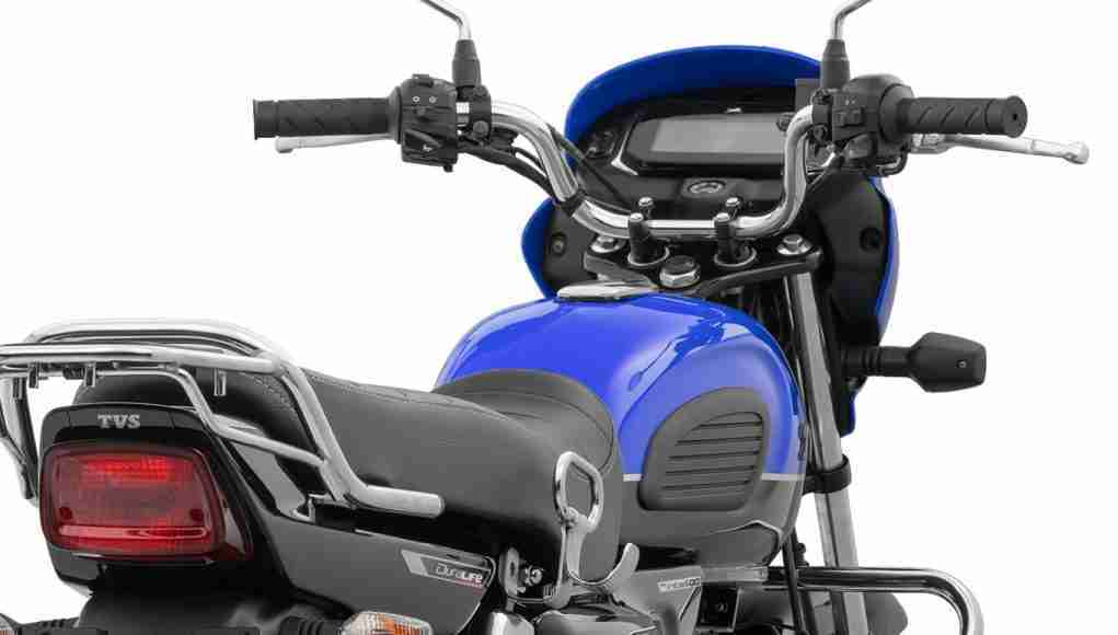 TVS Radeon Reverse LCD Cluster with Real-Time Mileage Indicator