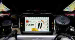 Ducati Panigale V4 S Panigale TFT LCD screen