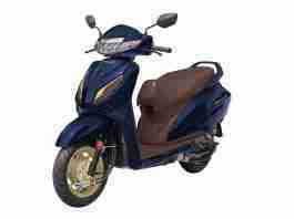 Honda Activa Premium Edition Pearl Siren Blue