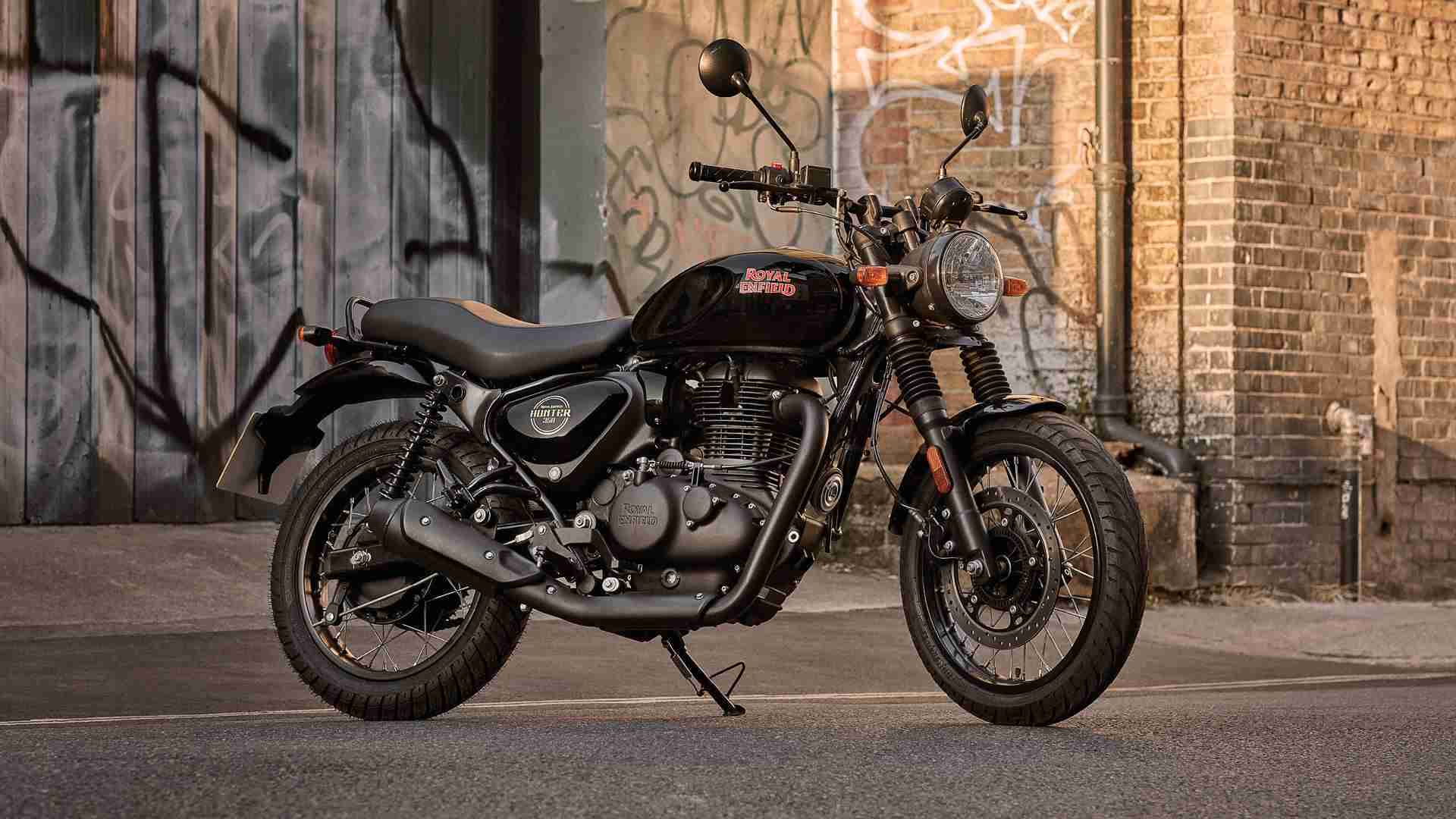 Hunter 350 Retro Black