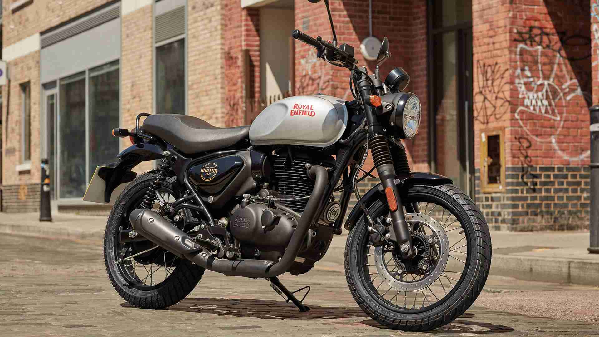 Hunter 350 Retro Silver