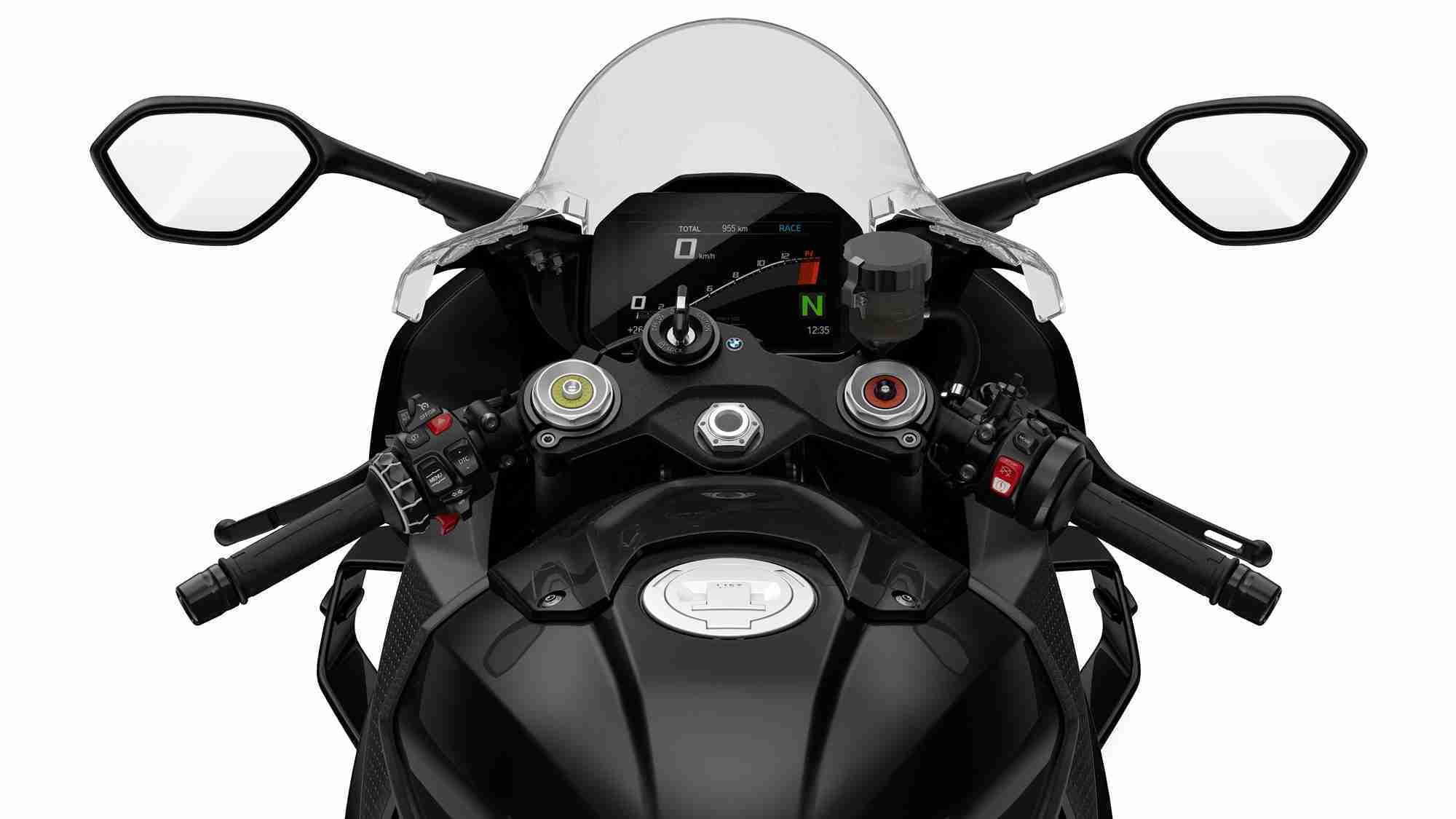 2023 BMW S1000RR rider view