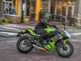 2023 Ninja 650 Lime Green Ebony