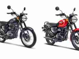 Kawasaki W175 for India