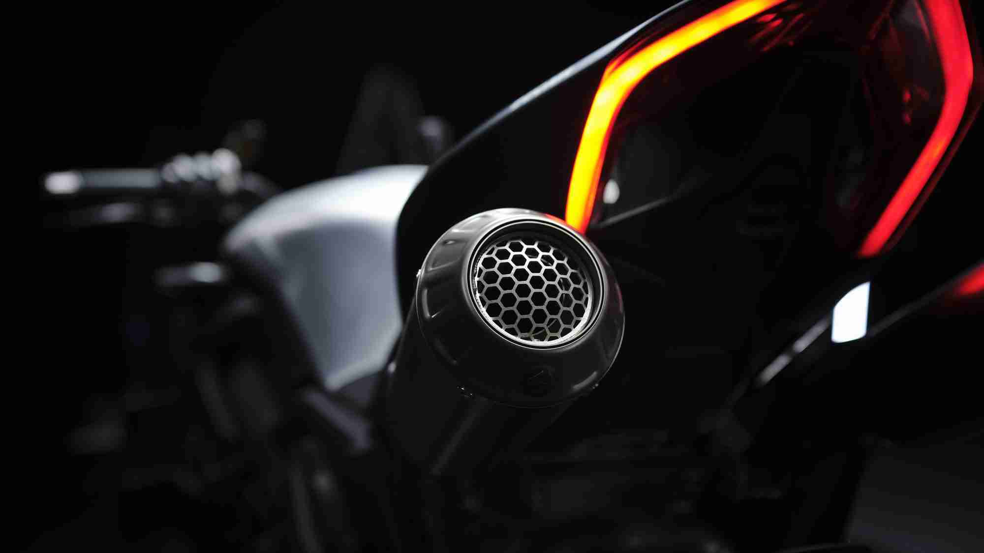 2023 Ducati Streetfighter V4 SP2 exhaust