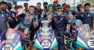 PETRONAS TVS Racing Team wins multiple championships again