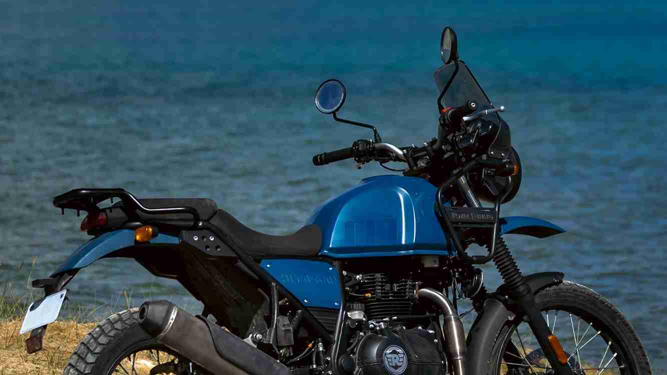 Himalayan Glacier Blue colour option
