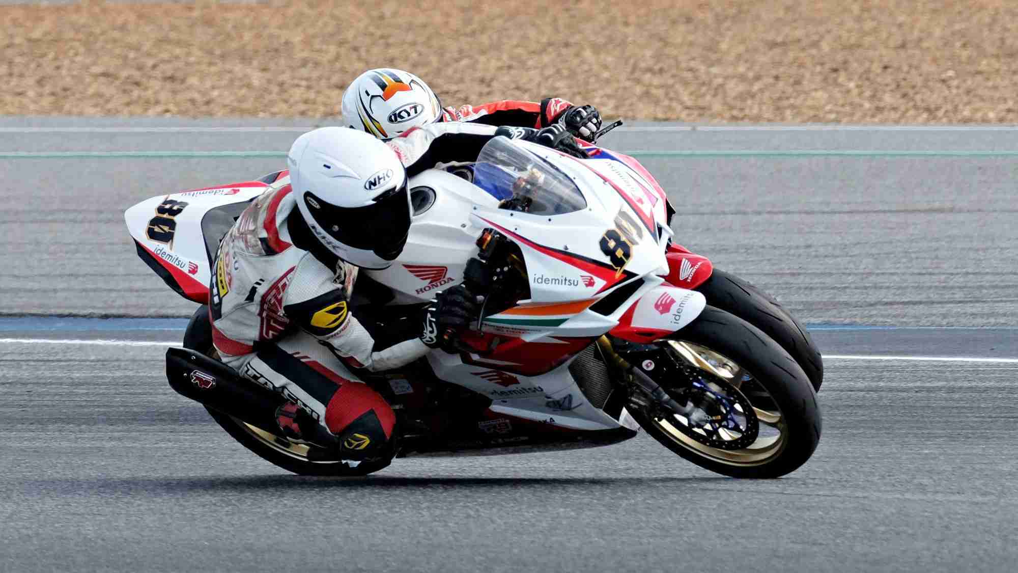 Honda’s Rajiv Sethu in round 5 of the ARRC 2022 in Thailand