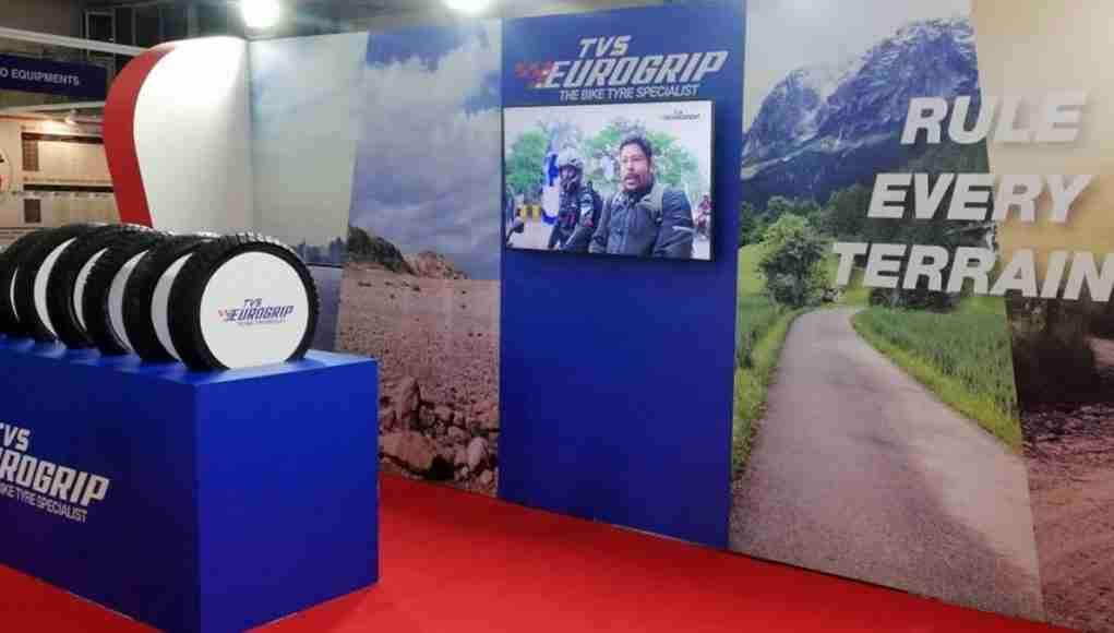 TVS EUROGRIP showcases premium range of tyres at CII Autoserve 2022