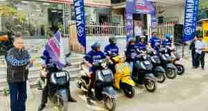 Yamaha Mileage Challenge Activity Delhi gets 91.67 KMPL