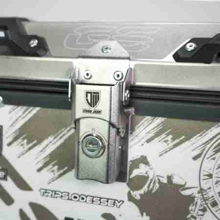 Trips Odessey Metal Top Box Silver (GS Vinyl) 45 ltrs