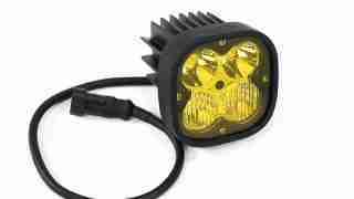 HJG 60W 4 LED Fog Light with Yellow filter