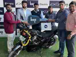 HOP Electric OXO e-motorcycle