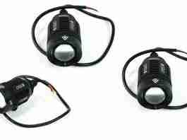 HJG CREE Push/Pull LED Fog Light Dual Tone White & Yellow