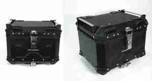 Trips Odessey Metal Top Box Black 45 ltrs