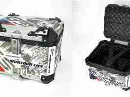 Trips Odessey Metal Top Box Silver (GS Vinyl) 45 ltrs