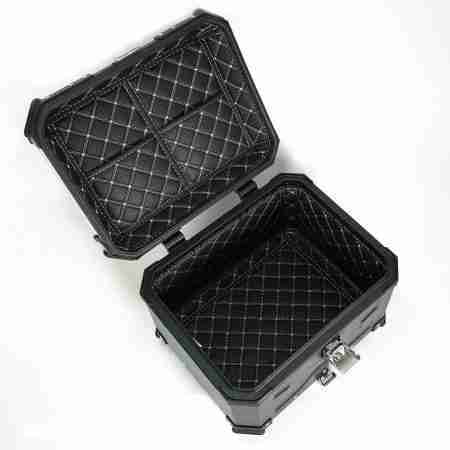 Trips Odessey Metal Top Box Black 45 ltrs