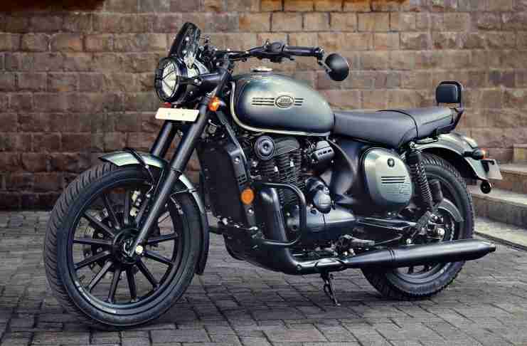 Jawa 42 Cosmic Carbon colour option