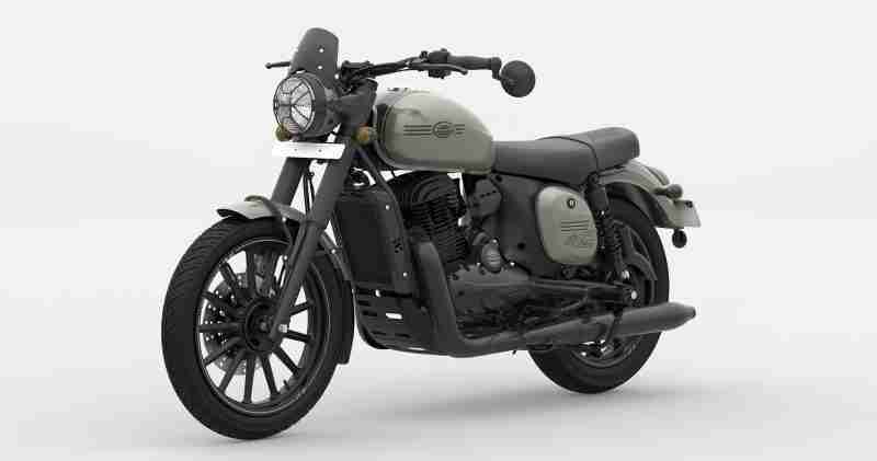Jawa 42 Cosmic Carbon colour option