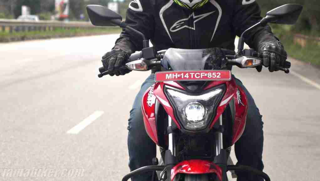 New Pulsar P150 headlight