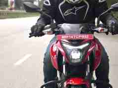 New Pulsar P150 headlight