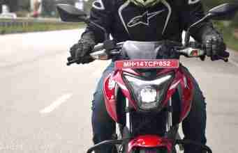 New Pulsar P150 headlight