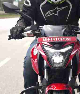 New Pulsar P150 headlight