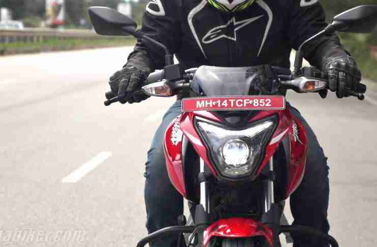 New Pulsar P150 headlight