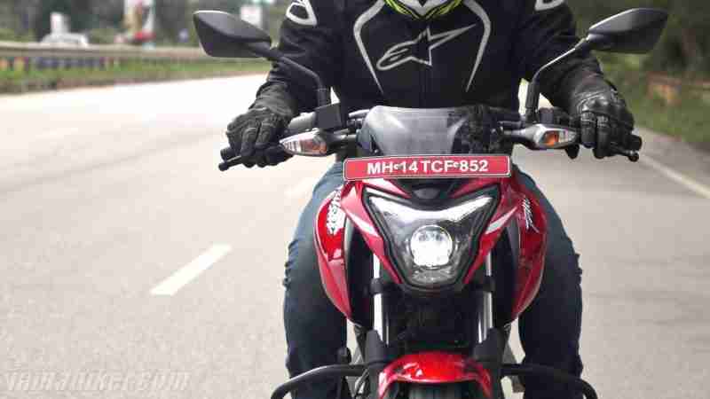 New Pulsar P150 headlight
