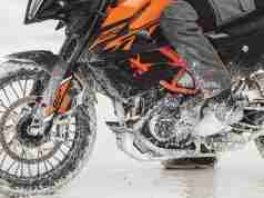 2023 KTM 390 Adventure spoked wheels with aluminium rims