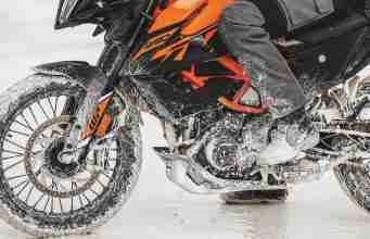 2023 KTM 390 Adventure spoked wheels with aluminium rims