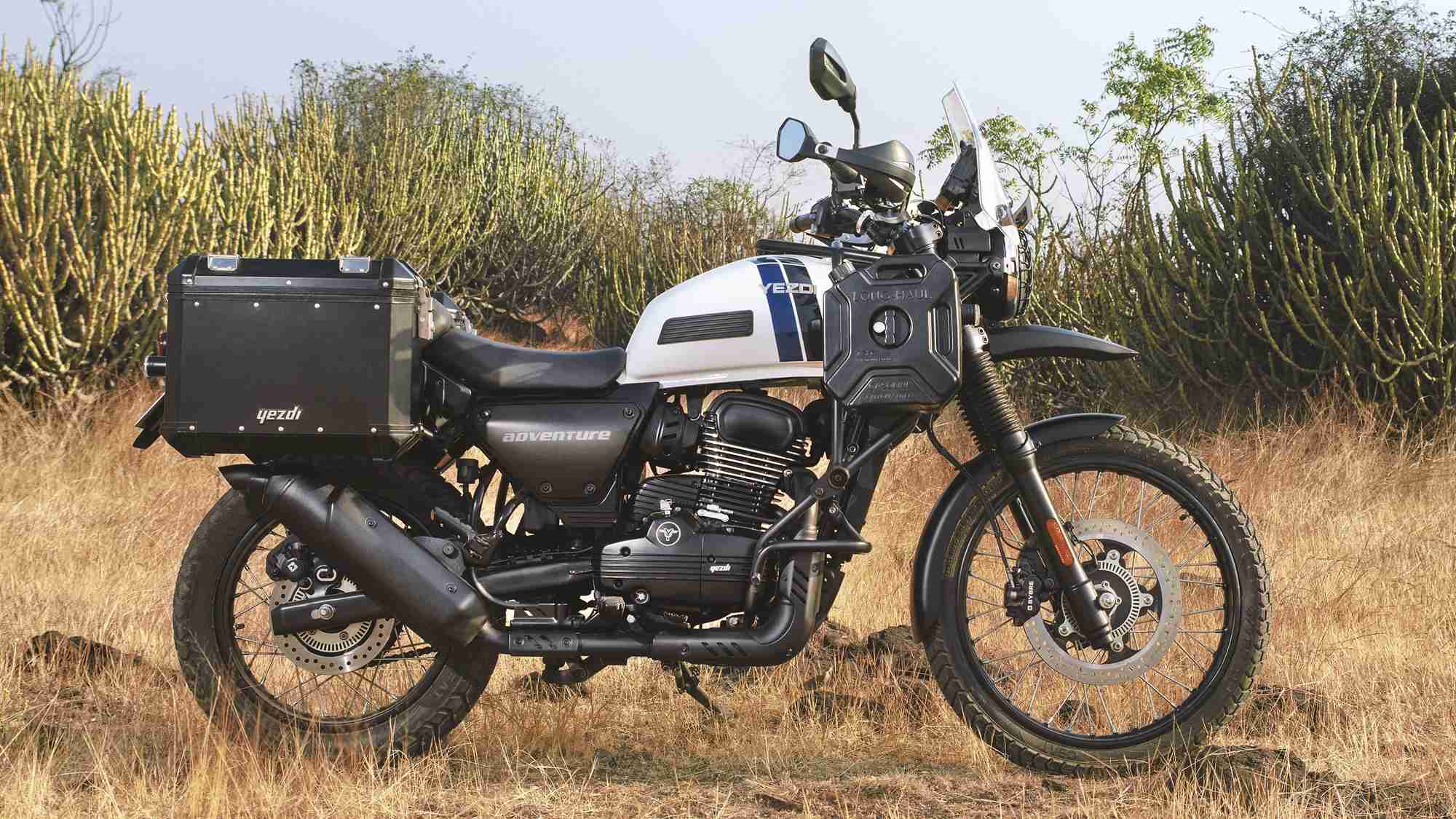 Yezdi Adventure new Whiteout colour option