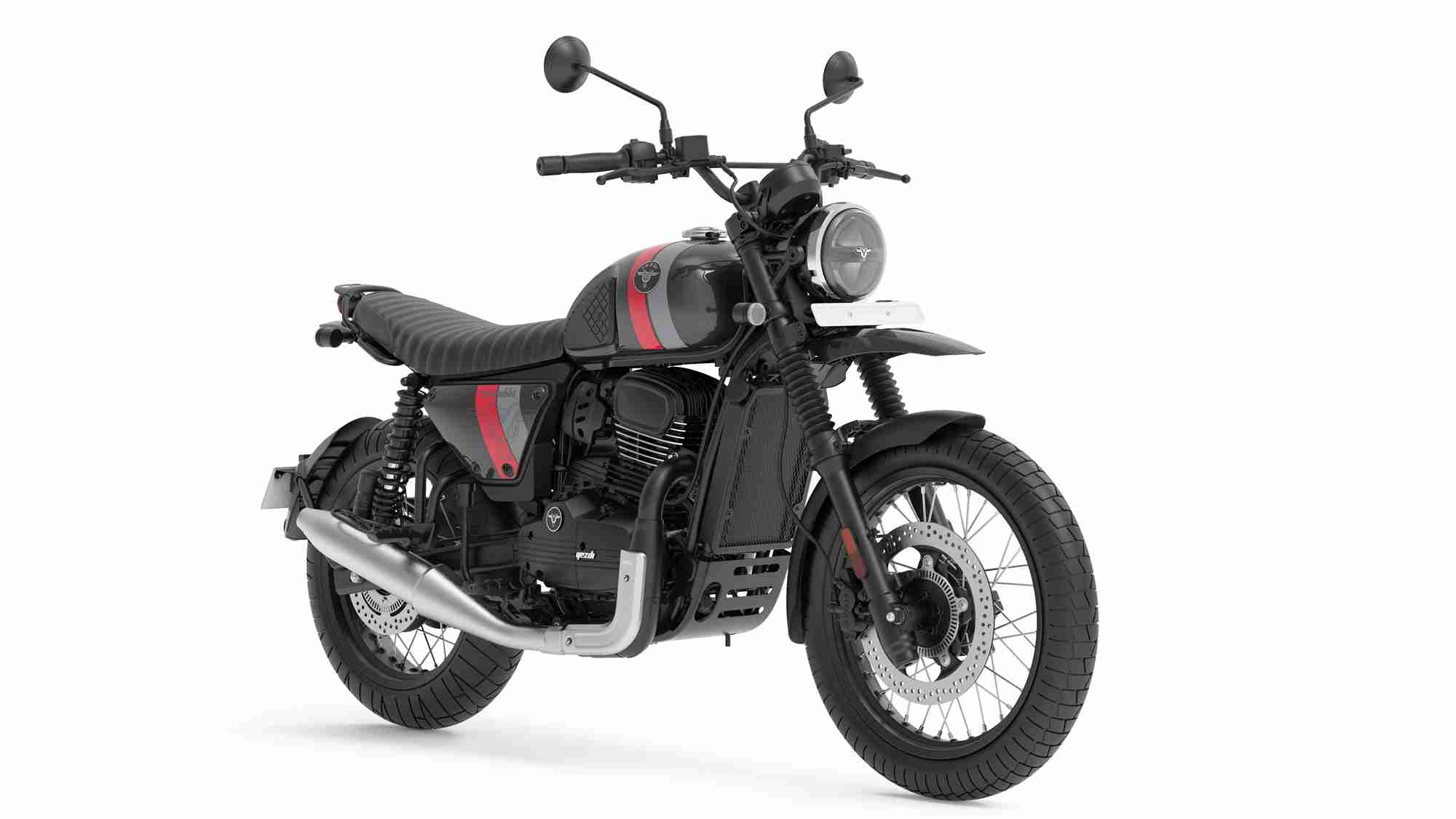 Yezdi Scrambler Bold Black new colour option