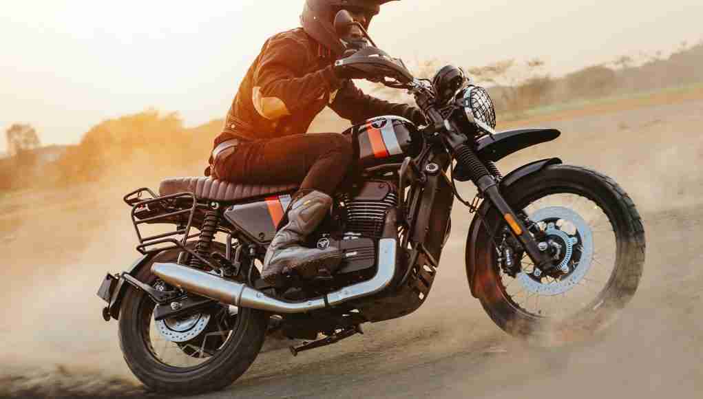 Yezdi Scrambler new Bold Black colour option