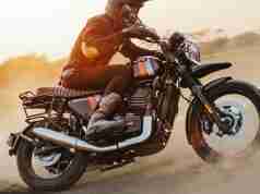 Yezdi Scrambler new Bold Black colour option