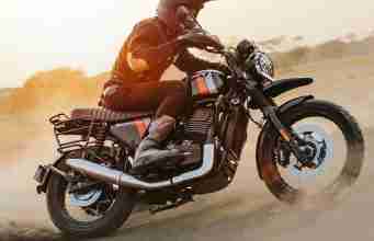 Yezdi Scrambler new Bold Black colour option