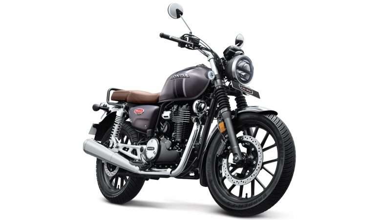 2023 Honda H'ness CB350 new colour option - Grey with tank stripes