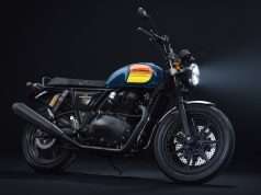 2023 Royal Enfield Interceptor Barcelona Blue
