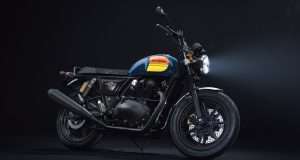 2023 Royal Enfield Interceptor Barcelona Blue
