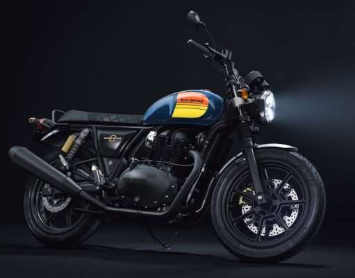 2023 Royal Enfield Interceptor Barcelona Blue