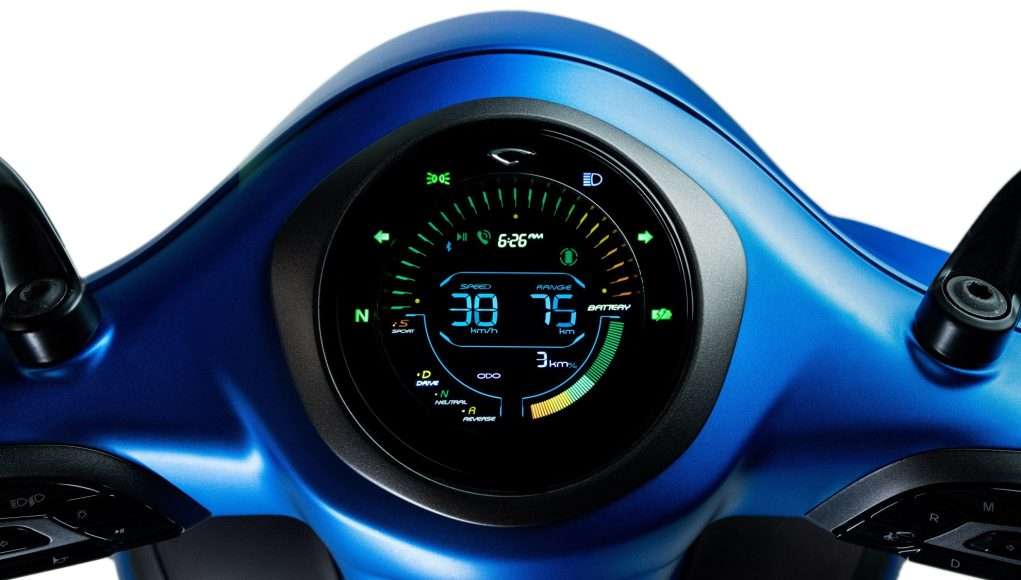 Chetak premium version with colour LCD screen