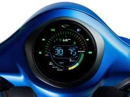 Chetak premium version with colour LCD screen