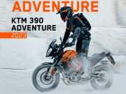 2023 KTM 390 ADVENTURE with spoke wheels and adjustable suspensions