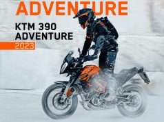 2023 KTM 390 ADVENTURE with spoke wheels and adjustable suspensions