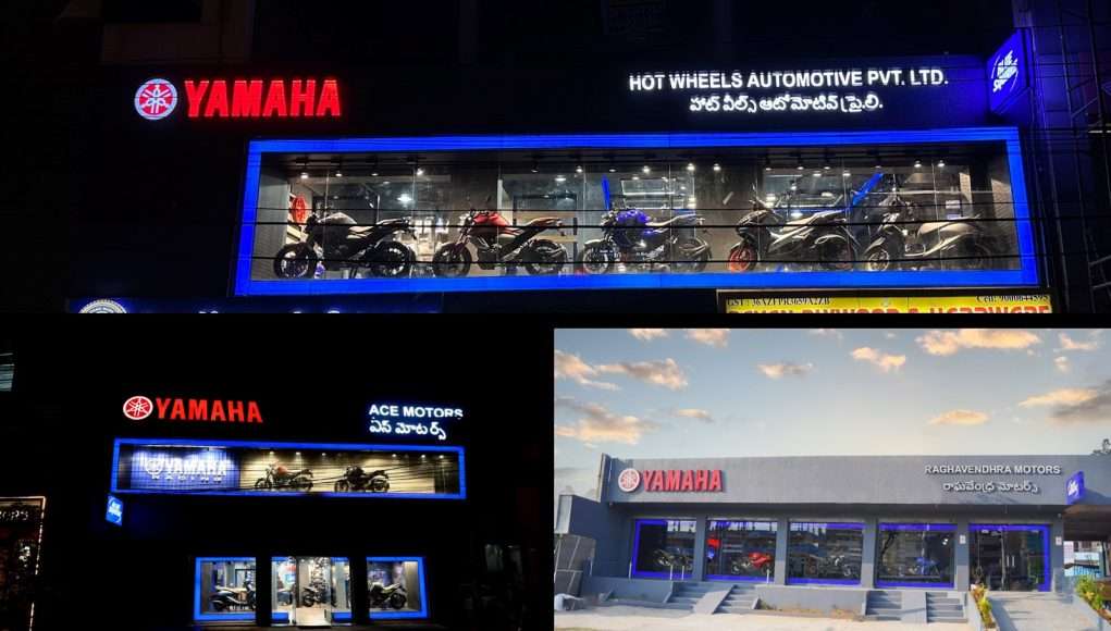 Hyderabad gets three new Yamaha Blue Square showrooms