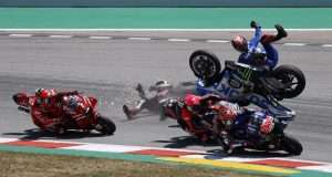Motorcycle crash